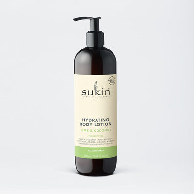 Sukin Hydrating Body Lotion, Lime & Coconut, 500 Ml