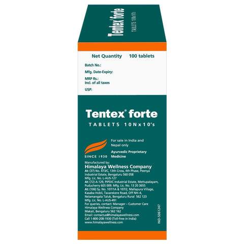 Himalaya Tentex Forte Capsules 3X10