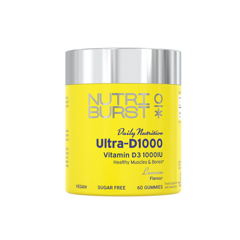 Nutriburst UltraD3 1000 IU  Lemon  60 Gummies