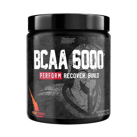 Nutrex Research, BCAA 6000, Fruit Punch, 8.2 oz (231 g)