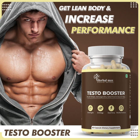 Herbal max Testo Booster 60 Capsules