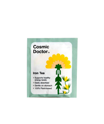 Cosmic Doctor Iron Tea – Food-Based Iron Support for Energy & Vitality (Doctor Curated)