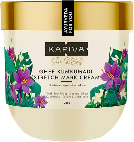 Kapiva Gee Kumkumadi Stretch Mark Cream 200g