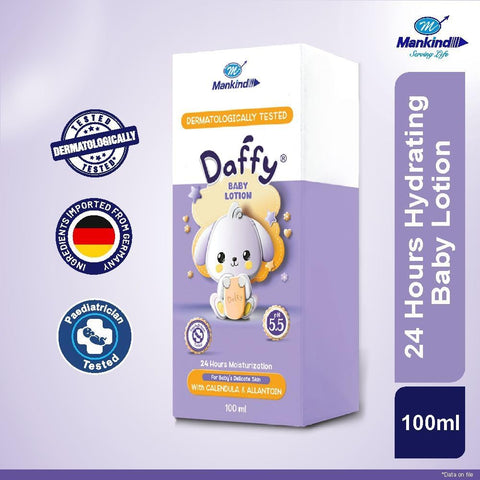 Daffy Baby Lotion with Calendula & Allantoin - pH 5.5, 100ml