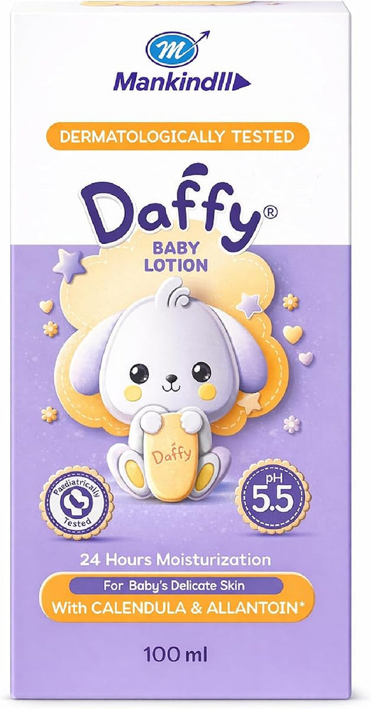 Daffy Baby Lotion with Calendula & Allantoin - pH 5.5, 100ml