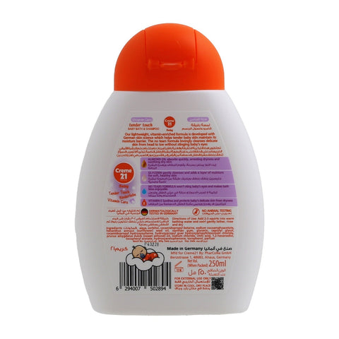 CREME21 TENDER TOUCH BATH & SHAMPOO 250 ML