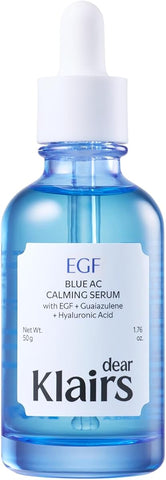 Dear Klairs EGF Blue AC Calming Serum with Soothing Ingredients - 1.76 Oz