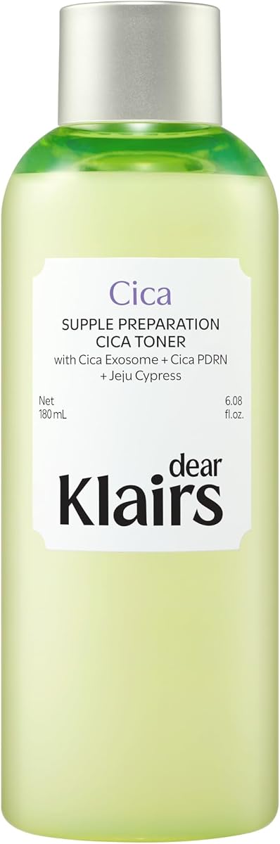 DearKlairs Supple Preparation CICA Face Toner - 180 mL