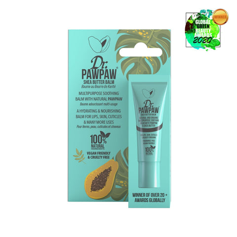 Dr. Pawpaw Shea Butter Balm For Lips, Skin, Hair, Nails And Cuticles, 1 X 10Ml