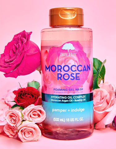 Tree Hut Moroccan Rose Foaming Gel Wash 532Ml