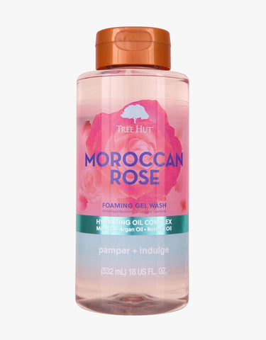 Tree Hut Moroccan Rose Foaming Gel Wash 532Ml