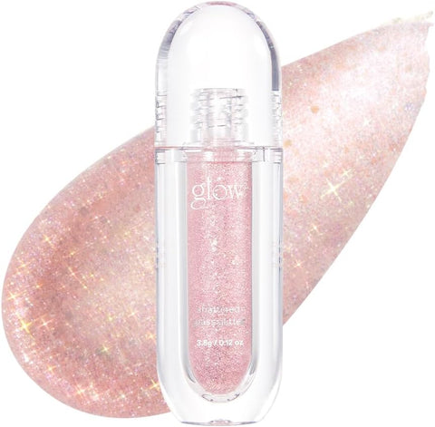 Glow Shattered Glass Eye Glitter - Metallic Shimmer, Long-Lasting, 3.5g