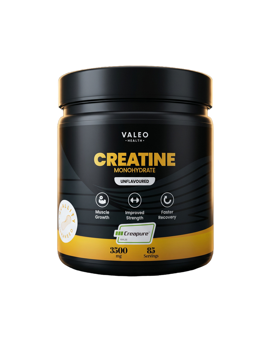 Valeo Creatine Monohydrate 300g jar, 100% Creapure, unflavoured, 85 servings