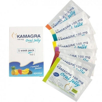 Kamagra Oral Jelly 100 mg, 7 Sachets