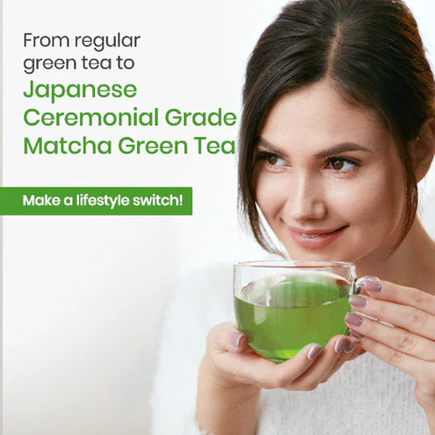 Wellbeing Nutrition Matcha Green Tea (Pack of 4)