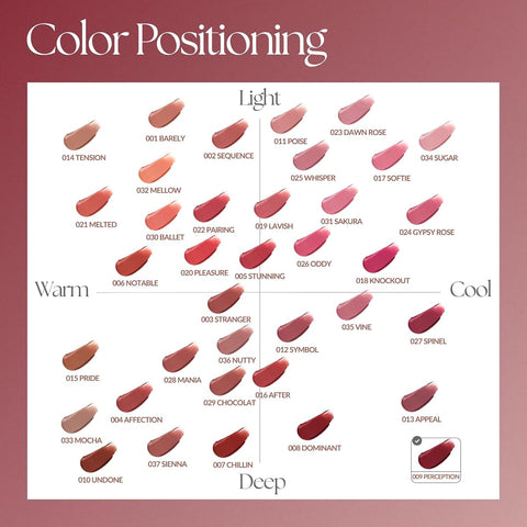 MUZIGAE Mansion Objet Liquid Lip Stain - Velvet Matte, 6ml