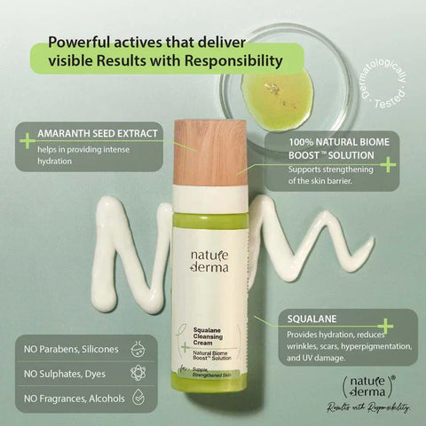 Nature Derma Squalane Cleansing Cream 50ml