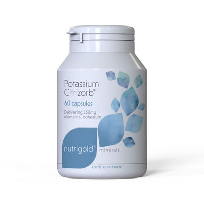 Nutrigold Potassium Citrizorb x 60 Capsules