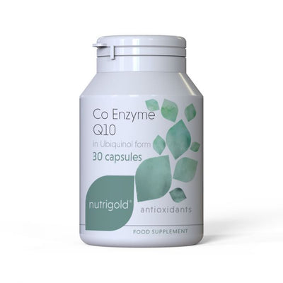 Nutrigold Co Enzyme Q10 (Ubiquinol) x 30 Capsules