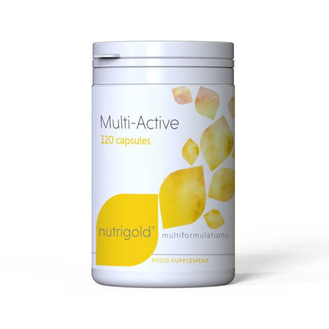 Nutrigold Multi-Active x 120 Capsules (Formerly British-Multi)