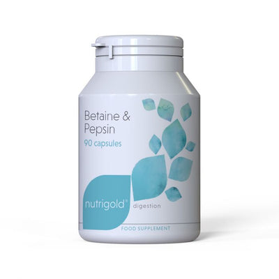 Nutrigold Betaine & Pepsin x 90 Capsules