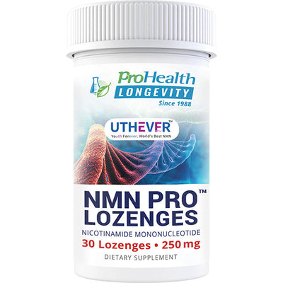 ProHealth NAD+ Pro Lozenges Featuring Uthever NMN 250 mg, 30 lozenges