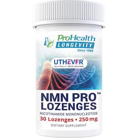 ProHealth NAD+ Pro Lozenges Featuring Uthever NMN 250 mg, 30 lozenges