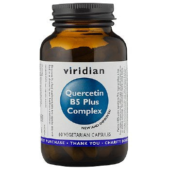 viridian Quercetin B5 Plus Complex 60 Veg Caps