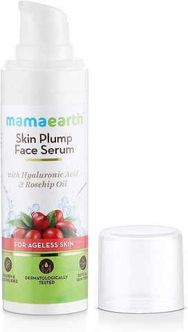 Mamaearth Skin Plump Serum For Face Glow for Ageless Skin - 30ml + Power Gummies Blessful Sleep Gummies 60