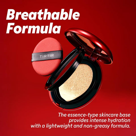 TIRTIR Cushion Foundation - Mask Fit Red, Semi-Matte, 25N Mocha, 18g