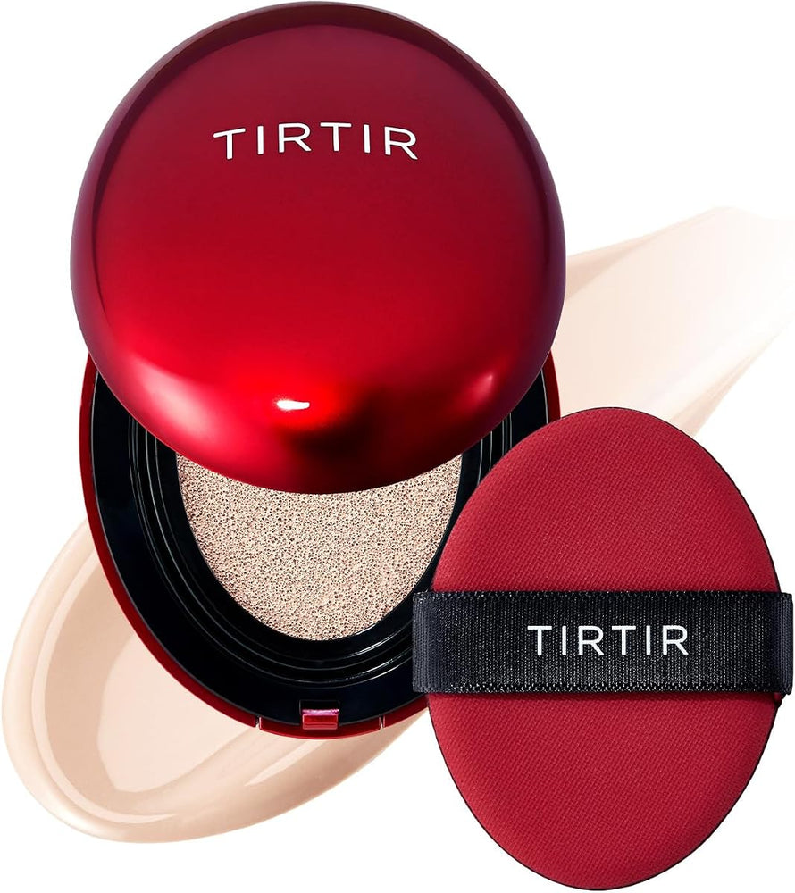 TIRTIR Mask Fit Red Cushion Foundation - Semi-Matte, 15C Fair Porcelain, 18g