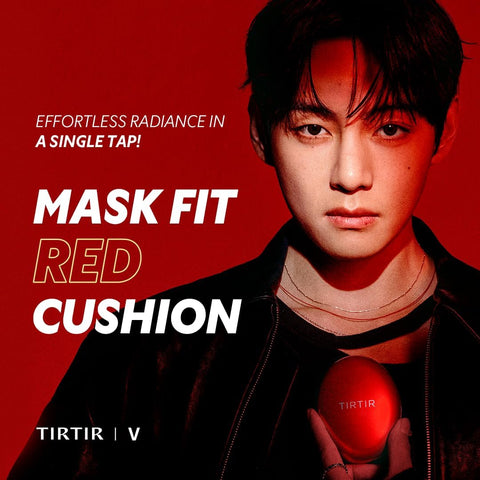 TIRTIR Mask Fit Red Cushion Foundation - Semi-Matte, Long-Lasting, Buildable Coverage - 18g