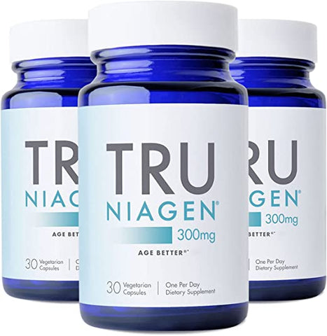 TRU NIAGEN - Vitamin B3 | Advanced NAD+ Booster | Nicotinamide Riboside NR | Increases Energy & Promotes Anti Aging