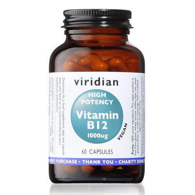 HighPotency Vitamin B12 1000ug 60 Veg Caps