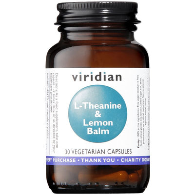 LTheanine (200mg) and Lemon Balm 30 Veg Caps