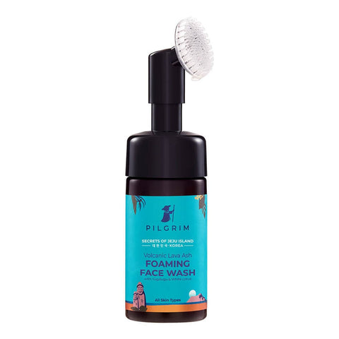 Pilgrim Korean Volcanic Lava Ash Foaming Face Wash