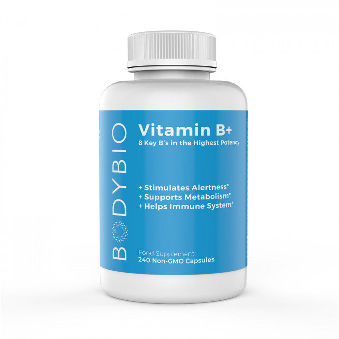 Bodybio B Vitamins 240 Caps