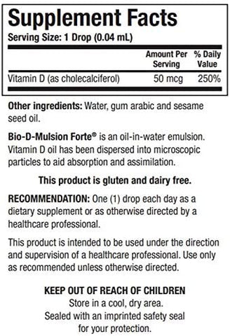 Bio D Mulsion Forte 2,000 IU of vitamin D3