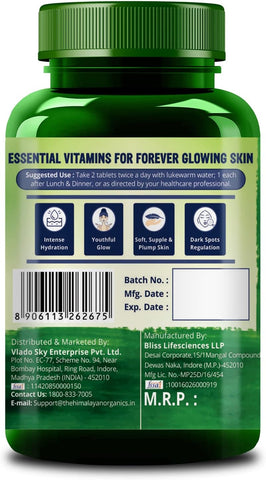 Himalayan Organics Skin Vitamin with Hyaluronic acid 60 tablets
