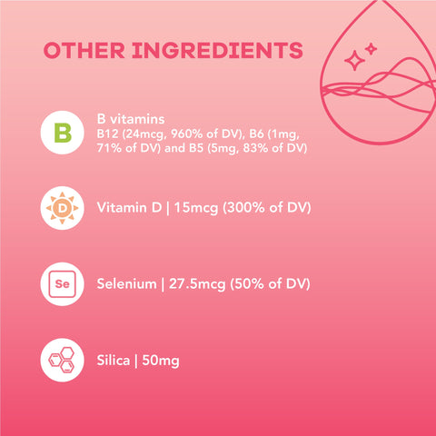 Nutrili Beauty Collagen Shots - 20 (berry flavored shots of 25 ml)