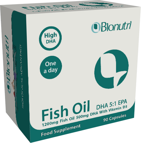BioNutri Fish Oil DHA 5:1 EPA 90Capsules