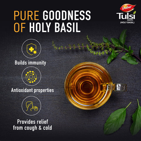 Dabur Tulsi Drops for Immune Support, 30 mL