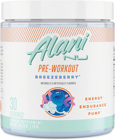 Alani Nu Pre-workout Breezeberry - 30 servings