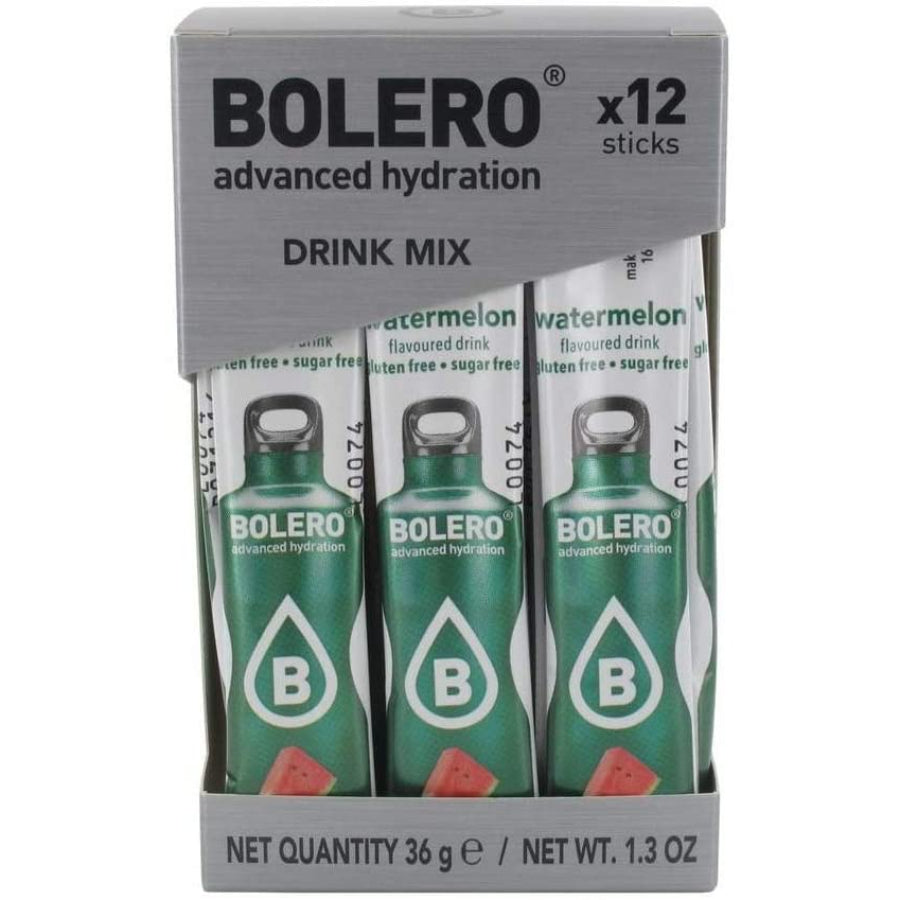 Bolero Advanced Hydration, Watermelon Flavour, 3g/pc, Pack Of 12