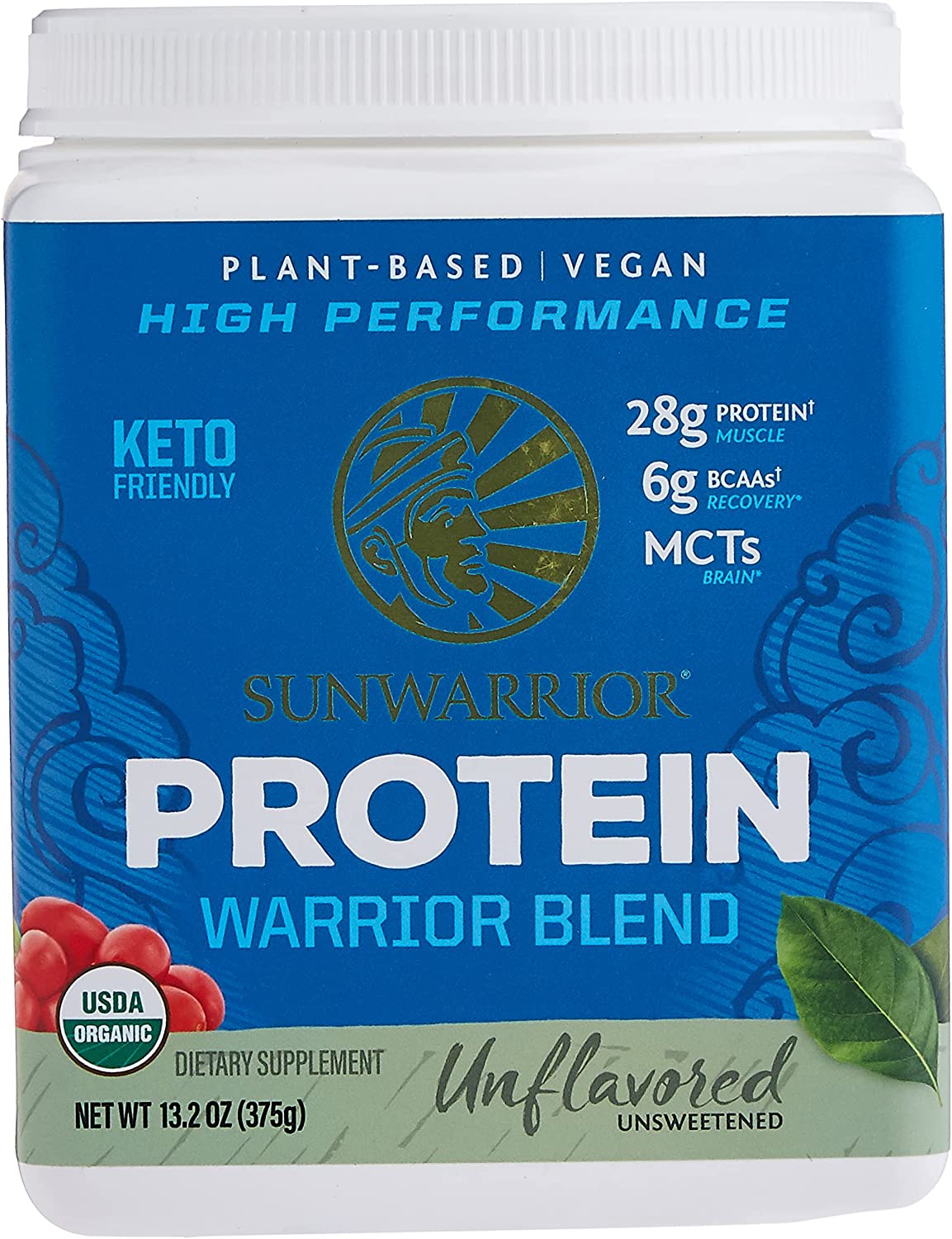 Sunwarrior Protein Warrior Blend 375g - Unflavored