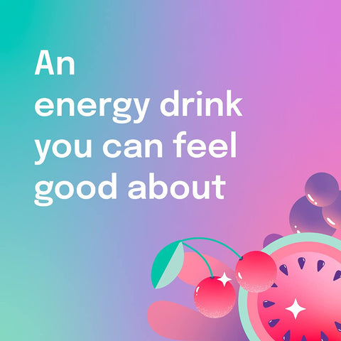 Alani Nu Sugar-Free Energy Drink, Pre-Workout Performance, Watermelon Wave, 12 oz Cans